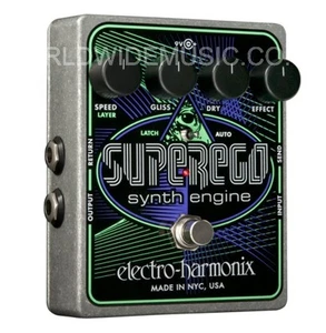 Pedal de efectos para guitarra EHX Electro Harmonix Superego motor de sintetizador / caja de piso - Imagen 1 de 3
