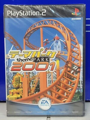 Theme Park 2001 (2000) Brand New Factory Sealed Japan Playstation PS2 Import - Image 1 of 2
