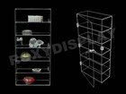 Clear Acrylic Display Tower Case #JW-AD-F1022