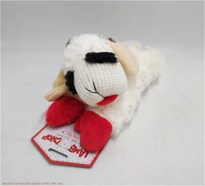 Multipet Lamb Chop with Antlers Dog Interactive Plush Toy - Picture 1 of 2