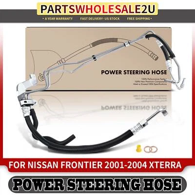 Шланг давления и возврата гидроусилителя руля в сборе для Nissan Frontier Xterra 01-04 - Изображение 1 из 4
