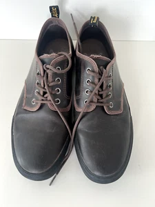 Dr Martens Pressler Leather Brown Shoe Size US 12 Uk 11 Eu 46 - Picture 1 of 5