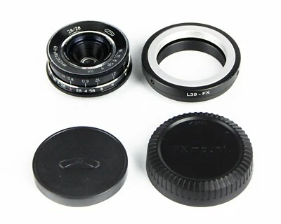 ✅ Soviet macro lens  INDUSTAR - 69 (28mm f/2.8) Mount M39 - Fujifilm FX - Image 1 of 4