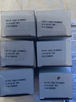 Gems Sensors and Controls P/N:238089, PDTF-100C-R-6MNZ-A-FLS18" , Brand New! - Image 1 of 4