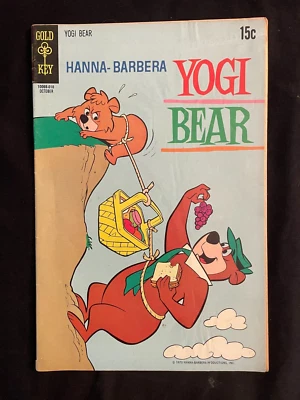 VINTAGE!!  HANNA-BARBERA YOGI BEAR comic book #42 - 1970 - STALAGMITE MAKER!! - Image 1 of 3