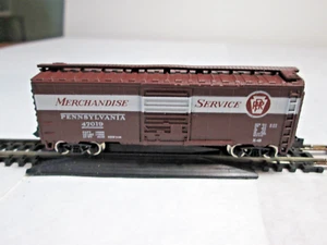Spur N Güterwagen; #47019, Pennsylvania, Merchandise Service, 40' Rapido Kupplungen - Bild 1 von 2