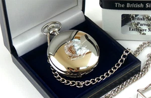 ROYAL MILITÄR POLICE Silber Britische Armee Taschenuhr in Luxus Geschenketui  - Bild 1 von 6