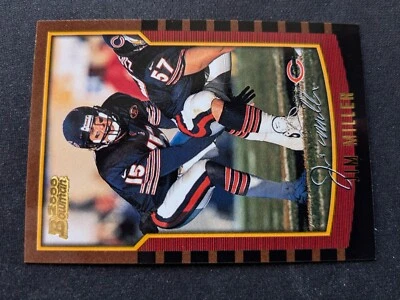 2000 Bowman Football Card # 59 Jim Miller - Chicago Bears (NM) - Image 1 of 3