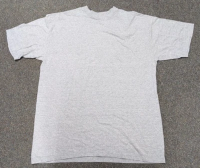 NWT NEW LOT-OF-4 GRAY GREY COTTON SHORT SLEEVE CREW NECK T-SHIRT 3X 3XL - Image 1 of 3