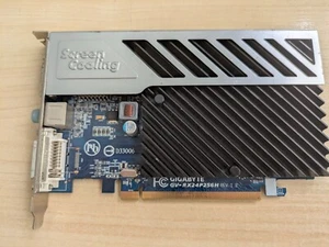 ATI Radeon HD 2400 Pro 256MB DDR2 GIGABYTE GV-RX24P256H FOR PARTS OR REPAIR - Bild 1 von 3