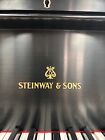 STEINWAY MODEL O #201070  5FT 7 IN SATIN BLACK WITH PIANO DISC IQ PLAYER SYSTEM