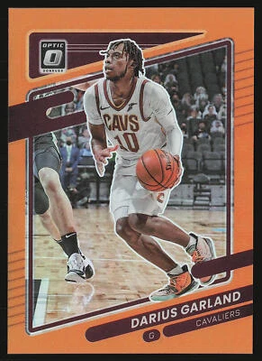 2021-22 Donruss Optic #65 Darius Garland Orange #/199 SN - Image 1 of 2