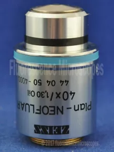 Objetivo microscopio Zeiss Plan-Neofluar 40x/1,30 aceite, infinito/0,17 - Imagen 1 de 1