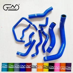 Silicone Radiator Heater Hoses For Nissan 200SX 240SX Silvia S13 S14 S15 SR20DET - Picture 1 of 10