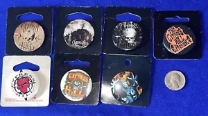 LOT-(7) vintage 90s Cypress Hill BUTTON/PINBACK/PIN/BADGE Official RAP HIP HOP - Picture 1 of 2