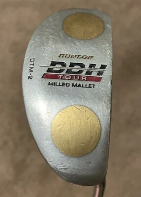 Dunlop DDH Tour Milled Mallet DTM-2 Golf Putter RH 35” Stiff Steel Shaft - Image 1 of 4