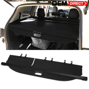 Fits 14-19 Toyota Highlander Cargo Cover Luggage Security Privacy Shield Black - Picture 1 of 8