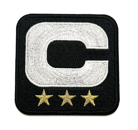 Philadelphia Eagles Quarterback Jalen Hurts 3 Stars Home Jersey Captain C Patch Cover