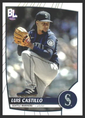 Luis Castillo #180 2023 Topps Big League Seattle Mariners - Image 1 of 2