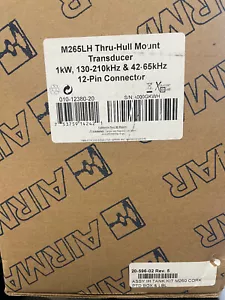 Garmin M265LH Plastic In-Hull Mount Transducer w/Depth - 12-Pin - Foto 1 di 4