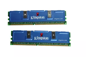 Kingston HyperX 512MB X 2 FOR 1 GB DIMM 400 MHz DDR Memory (KHX3200K2/1G) - Picture 1 of 1