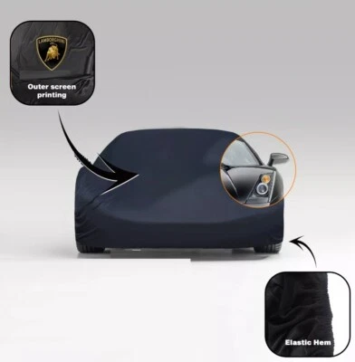 Cubierta interior de coche para Lamborghini Countach 5000 Quattrovalvole 1985-1990, suave Foto 1 de 4