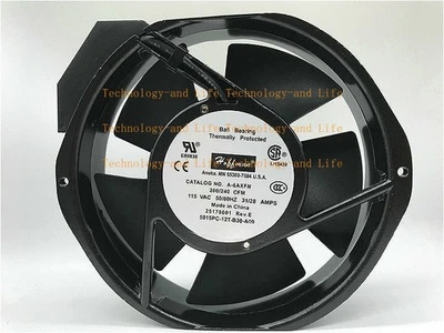 1 PCS HOFFMAN Fan A-6AXFN 5915PC-12T-B30-A09 AC 115V 17238 17CM 55303-7504 - Image 1 of 3