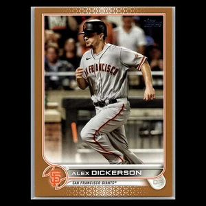 2022 Topps Series 2 - Alex Dickerson #362 Gold /2022 - San Francisco Giants - Picture 1 of 2