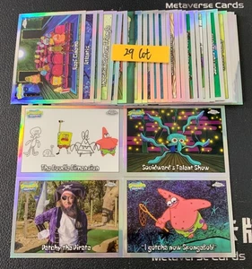 2025 Topps Chrome SpongeBob The Doodle Dimension Atlantis Refractor Lot*29 - Picture 1 of 2