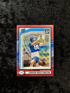 2024 Donruss Optic Rated Rookie Red Wave Jordan Whittington #352 LA Rams - Picture 1 of 2