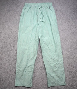 Polo Ralph Lauren Pants Mens Medium Green Stripe Pajama Lounge Sleepwear - Picture 1 of 6