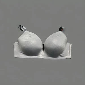 BNWT Victoria's Secret Grey Shimmer Push Up Bra Padded Size :36C - Picture 1 of 5