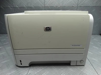 HP LaserJet P2035 Monochrome Laser Printer + Toner (Missing Back Panel) - Image 1 of 4