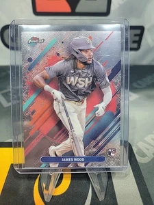 2025 Topps Finest James Wood #300 (RC) Rare - Picture 1 of 2