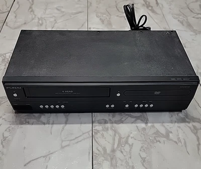 FUNAI DV220FX4 DVD VCR Combo Player 4 Head Hi-Fi VHS Video Recorder (No Remote) - Image 1 of 4