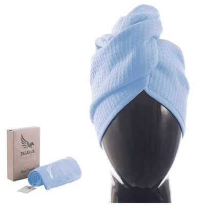 Toalla de pelo 100 % algodón turco para mujer sin microfibra 400-GSMGrams por S... Foto 1 de 4