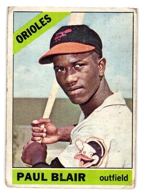 1966 Topps - #48 Paul Blair - Image 1 of 2