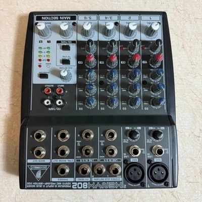 Behringer XENYX 802 Premium 8-Input 2-Bus Mixer - Image 1 of 4