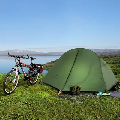 Bikepacking Tent,Waterproof Easy Set up Free Standing Single Person Tent - Image 1 of 4