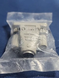 6 PIN FEMALE MINI DIN PS/2 to 9 PIN FEMALE DB-9 ADAPTER  - Picture 1 of 3