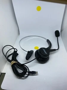 AGPTEK Hands-Free Call Center Noise Cancelling Corded Monaural Headset Headphone - Picture 1 of 3