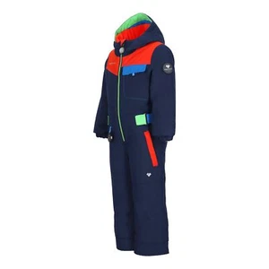 Obermeyer Quinn One-Piece Kid's Winter Jumpsuit, Midnight Navy, 3 - Picture 1 of 4
