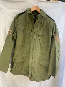 Original British Army 1960 60 Pattern OD Green Combat Smock - Size 4 - 36" Chest - Picture 1 of 19