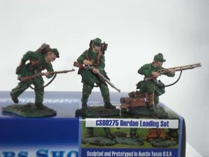 COLLECTORS SHOWCASE CS00274 BERDAN SHARPSHOOTERS LOADING RIFLES SOLDIER SET - Picture 1 of 2
