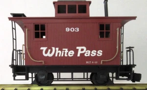 Bachmann G Scale Caboose White Pass #903 Train Car - Picture 1 of 6