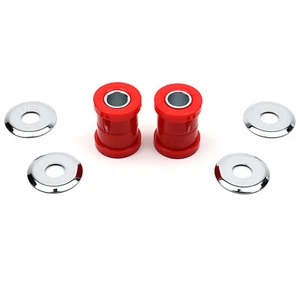 Harley Red Handlebar Riser Bushings for Sportster Softail Dyna FXR 1973-2017 - Picture 1 of 9
