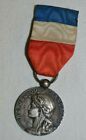 Médaille Argent  République Française Travail Commerce et Industrie MOURGEON edi