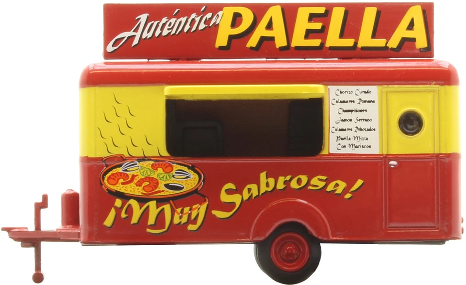 HC5003 LIMA Jouef  rimorchio street food PAELLA Spagna - scala 1:87 - Immagine 1 di 1