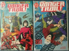 Danger Trail (1993) #1 to #4 - Gorgeous Paul Gulacy covers!  High Grade!