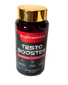 Men's Testo Booster for Male Enhancement Pills Libido Stamina Energy Pills 90ct - Picture 1 of 7